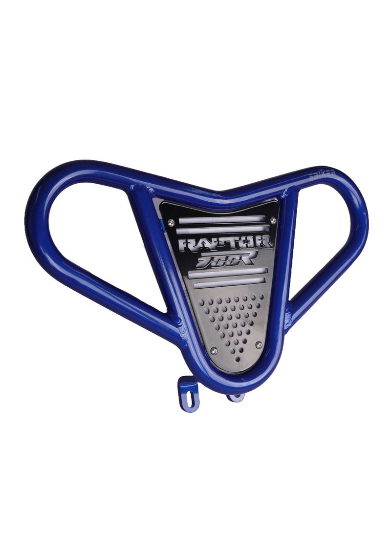 Generic Raptor 700R Heavy Duty Front Bumper for ATV, Blue - Image 1