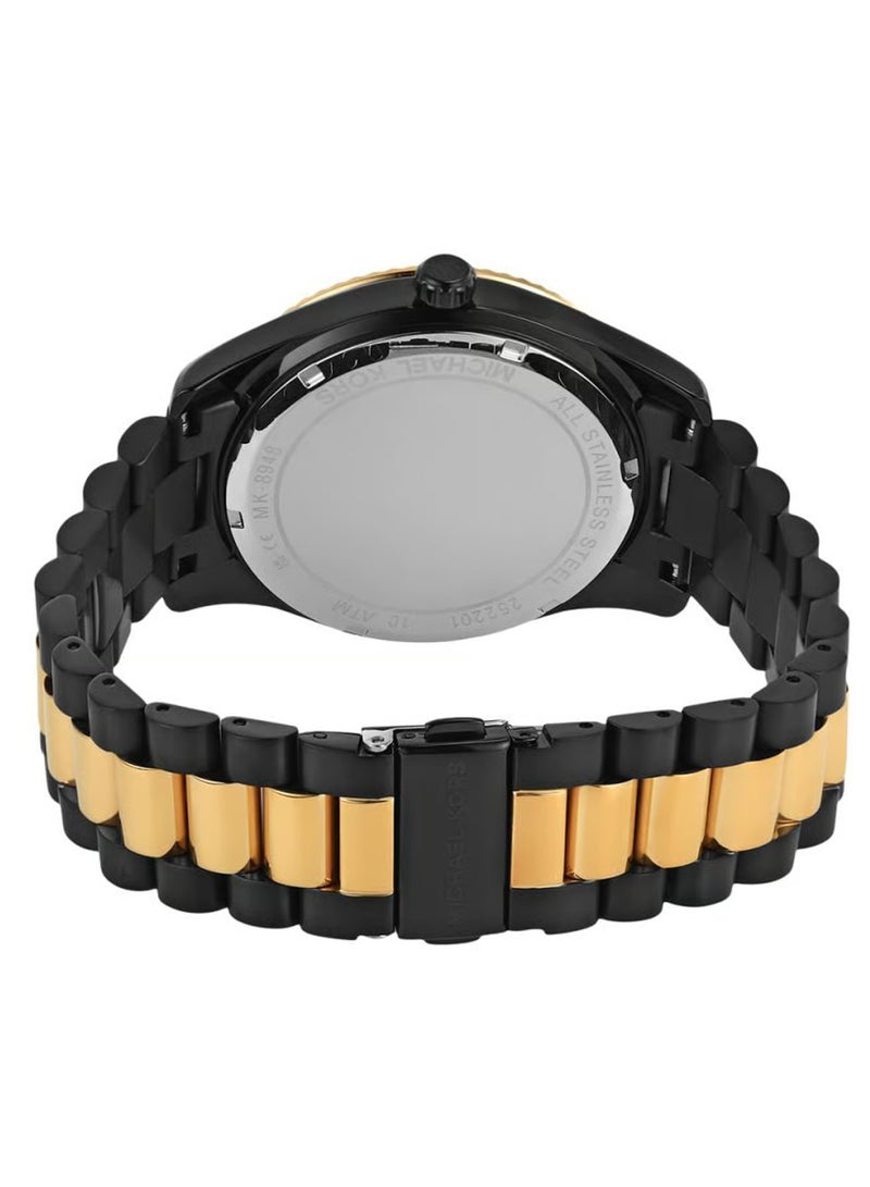 ام كي ساعة رجالية من طراز Lexington Two Tone Bracelet Style Analogue MK8948 - Image 3