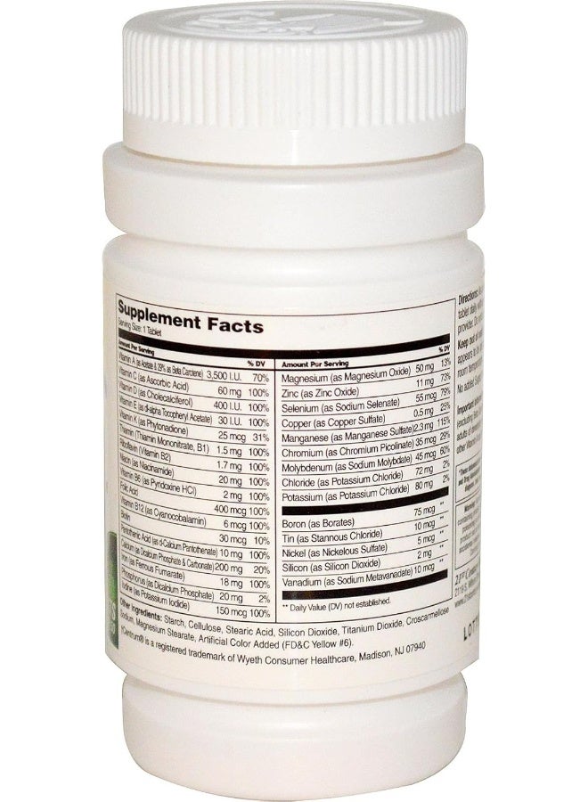 21st Century مكمل سنتري المتعدد الفيتامينات والمعادن 130 قرص - Image 2