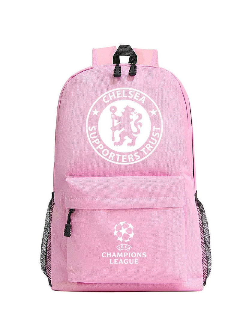 Champions League Printed Youth Large Capacity Men's and Women's Shoulders