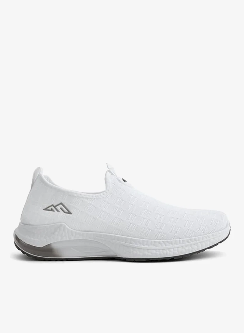 شو اكسبرس Textured Slip-On Sports Shoes With Pull Tab