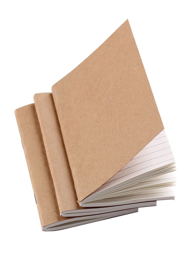 Robrasim Refill Inserts for Pocket Leather Traveler's Notebook 5.2" × 4" - Set of 3 - Line - Image 2