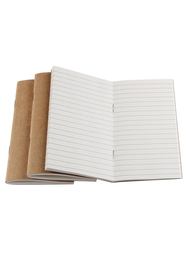 Robrasim Refill Inserts for Pocket Leather Traveler's Notebook 5.2" × 4" - Set of 3 - Line - Image 3