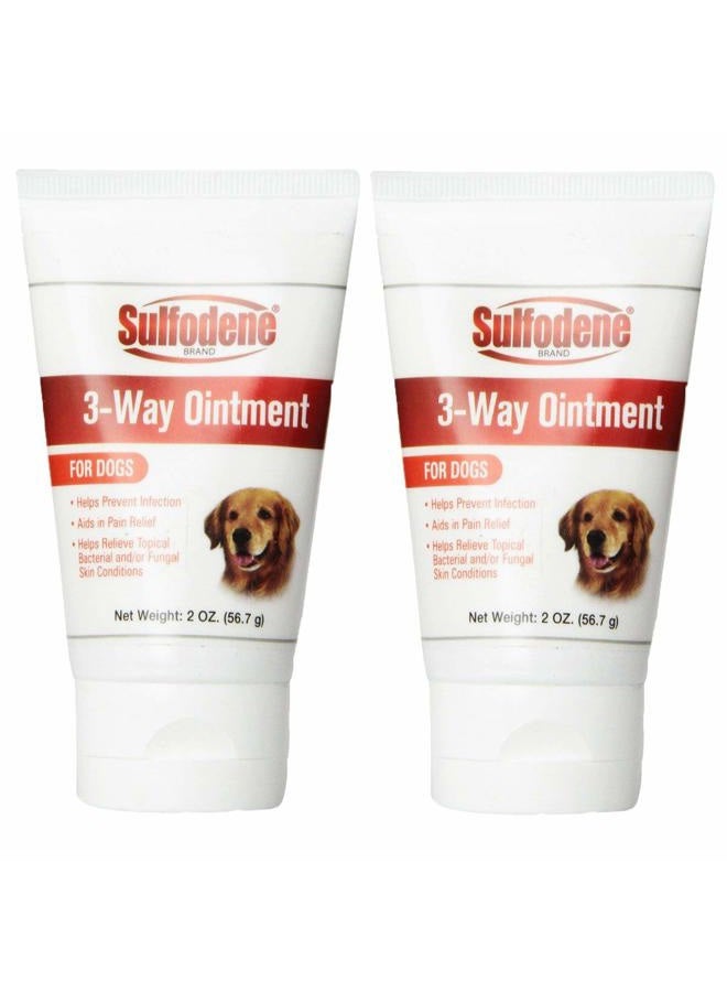 Sulfodene 3-Way Ointment for Dogs (2-Pack, 4oz) - Image 1