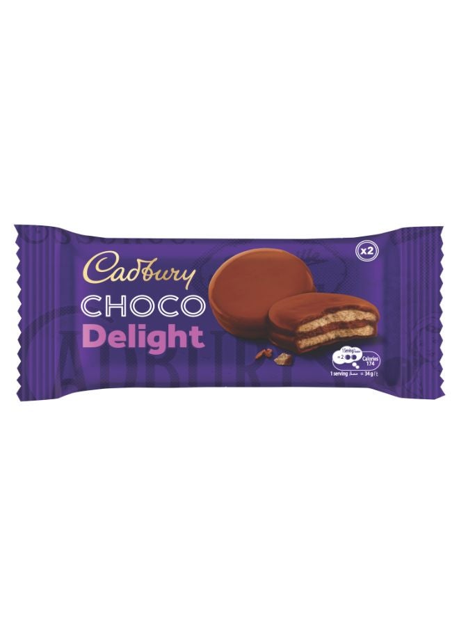 Cadbury Choco Delight Biscuits 9 x 34g - Image 3