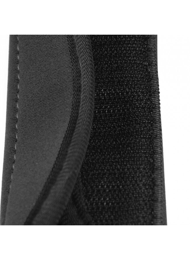 Cosmos Pack Of 3 Neoprene Luggage Handle Wrap Handle Grip Luggage Identifier For Travel Bag Luggage Suitcase (Black Color) - Image 3