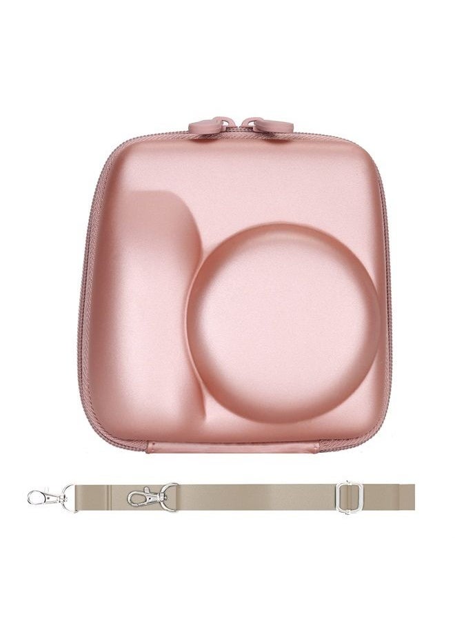 Aenllosi Hard Carrying Case Replacement for Fujifilm Instax Mini 12/11 Instant Camera,Protective Case Compatible with Instax Camera Mini 12/11(Only Case,Blossom Pink)  - Image 1