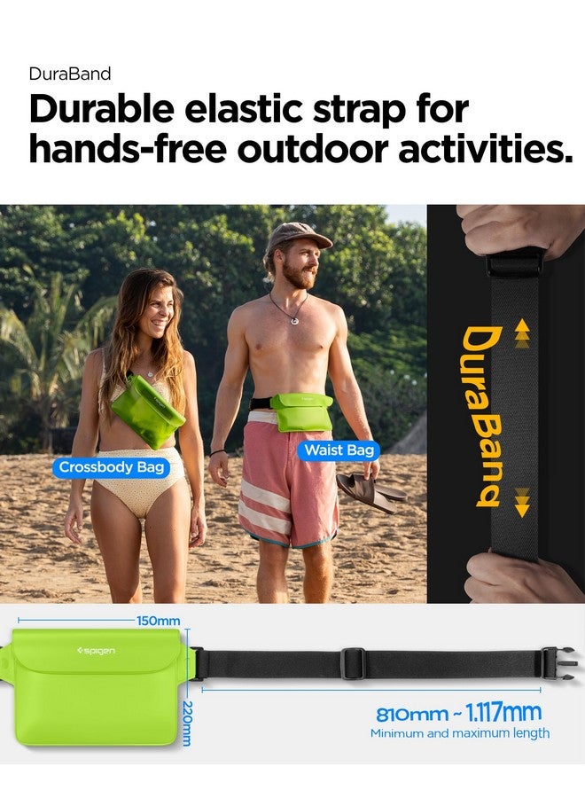 Spigen Waterproof Mobile Pouch (A620) for iPhone, Samsung Galaxy, Google Pixel and All Other Smartphones up to 8.7 Inches, Mobile Waterproof Pouch (IPX8 Certified, Pack of 2) - Cactus Green - Image 4