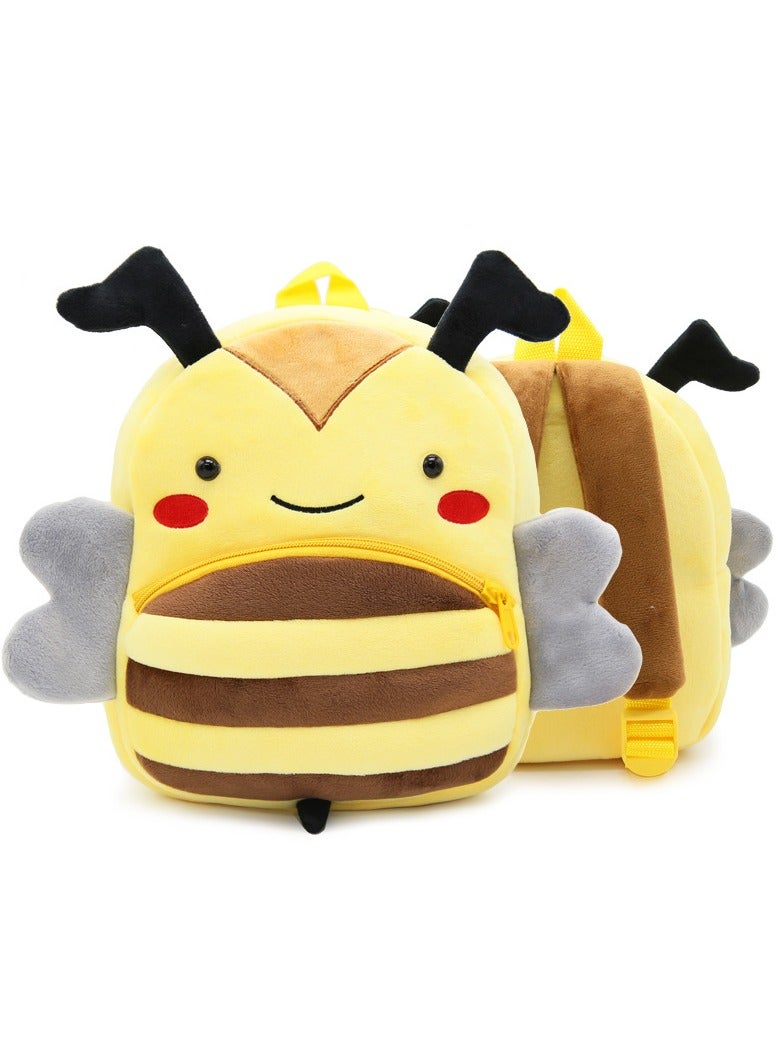 YD Cute Toddler Backpack Toddler Bag Plush Animal Cartoon Mini Travel Bag for Baby Girl Boy 2-6 Years - Image 1