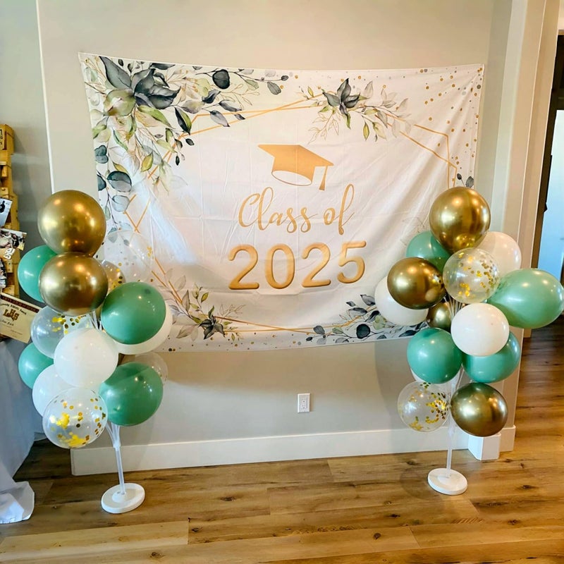 Isndare Dusty Sage Green and Gold Balloons, 12 Inch Retro Olive Green White Gold Latex Muted Balloon Set for Girls Birthday Wedding Jungle Baby Bridal Shower Camp Bachelorette House Warming Party Decorations - Image 5