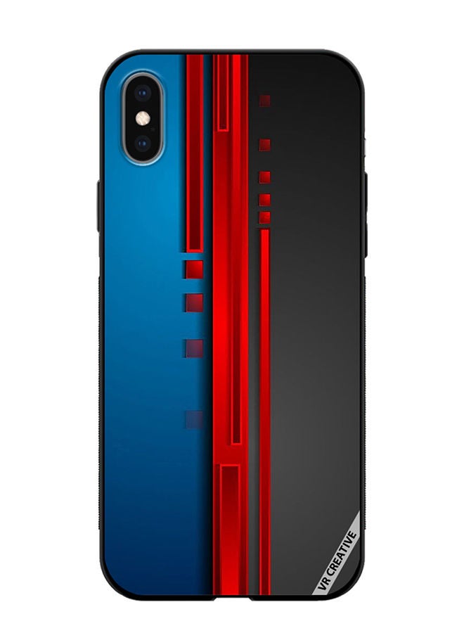 VR CREATIVE Protective Case Cover For Apple iPhone XS Max Abstract Design Multicolour - Image 1