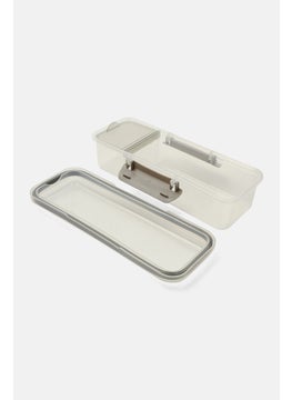 COOK WITH COLOR Plastic Snack And Dip Container, Gray  - Image 2