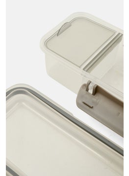 COOK WITH COLOR Plastic Snack And Dip Container, Gray  - Image 3