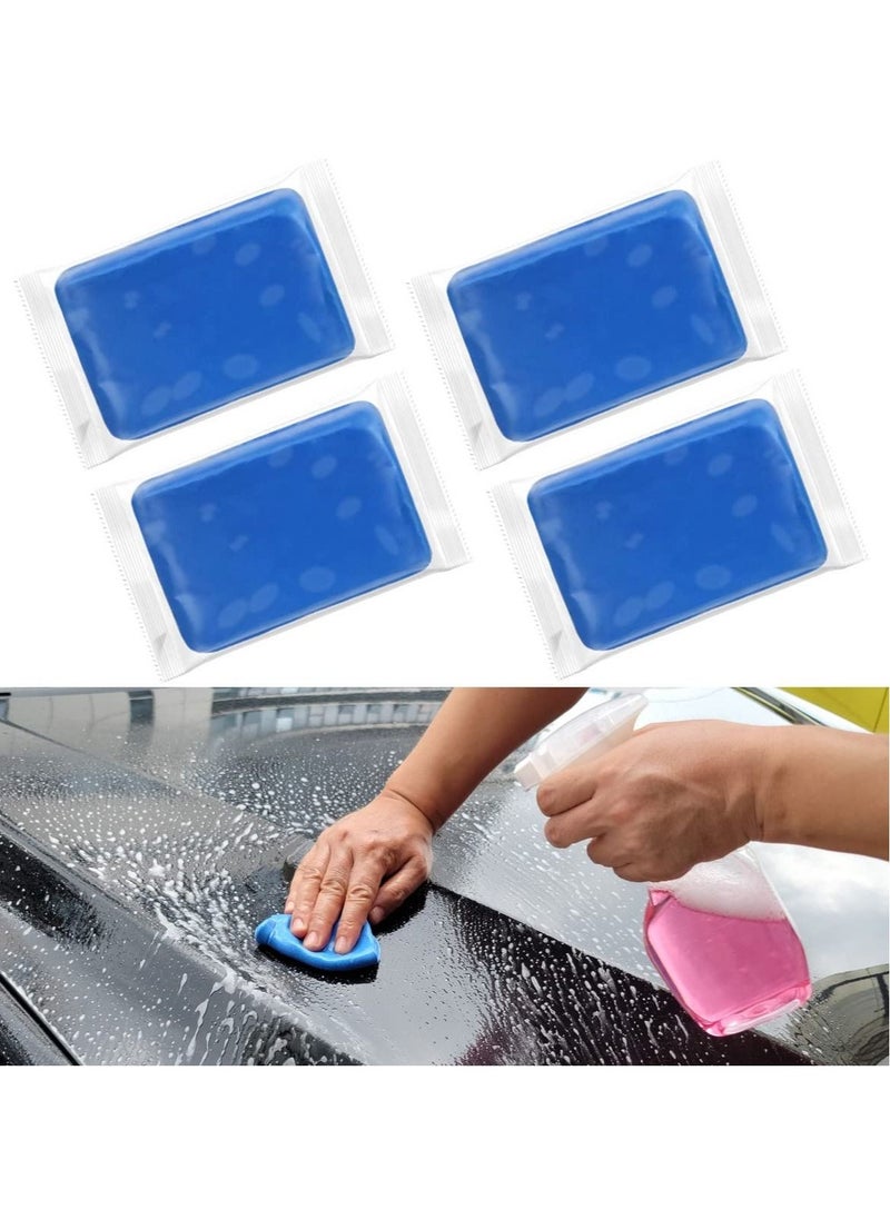 Excefore Car Clay for Car Detailing 4 Pack, Auto Detailing Clay Bar Cleaner, Grade Cleaner Kit for Coating Polisher Car Wash Kit Cleaning RV Cars Boats Bus  - Image 1