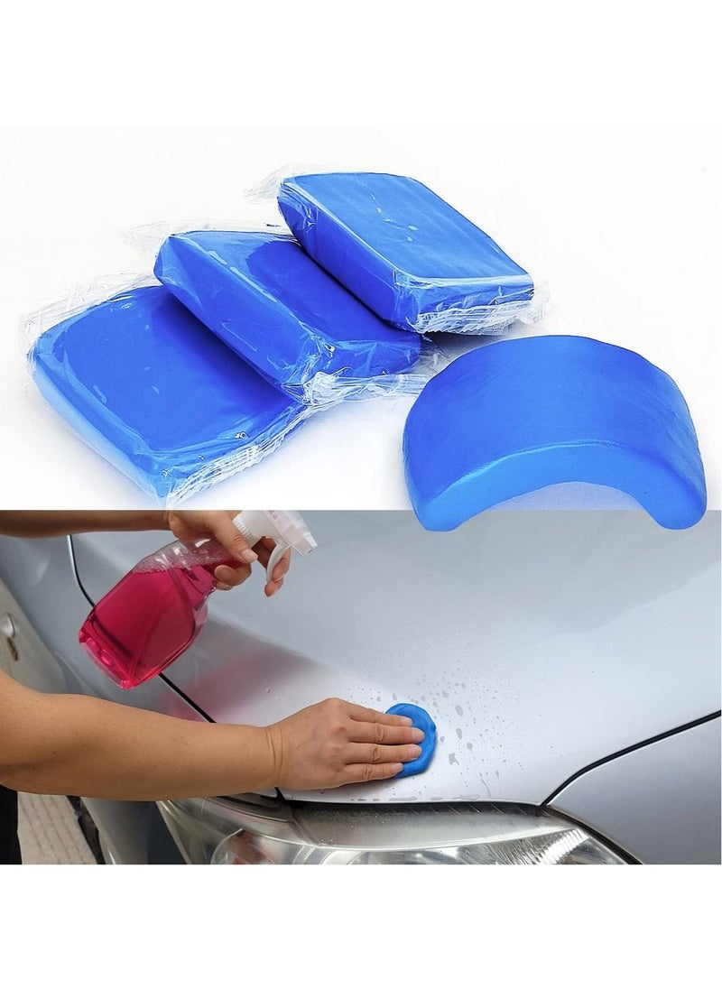 Excefore Car Clay for Car Detailing 4 Pack, Auto Detailing Clay Bar Cleaner, Grade Cleaner Kit for Coating Polisher Car Wash Kit Cleaning RV Cars Boats Bus  - Image 2