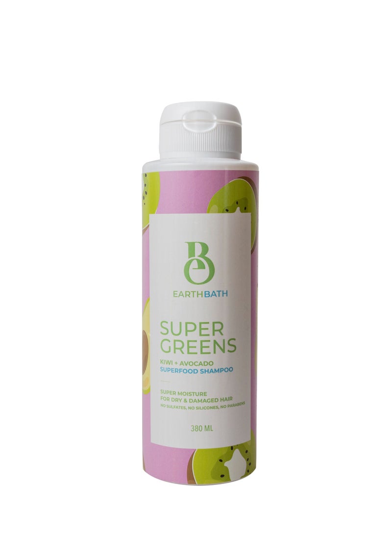 earthbath Super Greens Shampoo for Dry and Damaged Hair