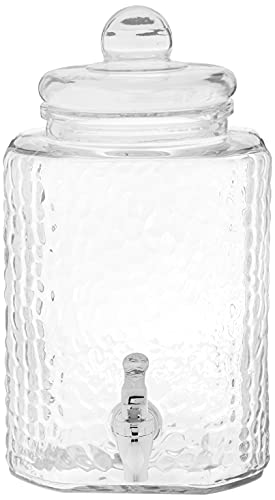 Style Setter Glass Beverage Dispenser with Stand (Set of 2), 1.5 Gallon Glass Drink Dispenser with Stand & Spigot, Party Drink Dispenser for Lemonade, Punch, Water, Juice Dispensers for Parties - Image 2