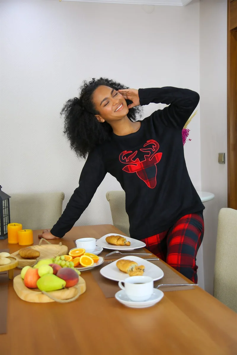 اكبينيز Welsoft Polar Women's Pajamas Set 8509