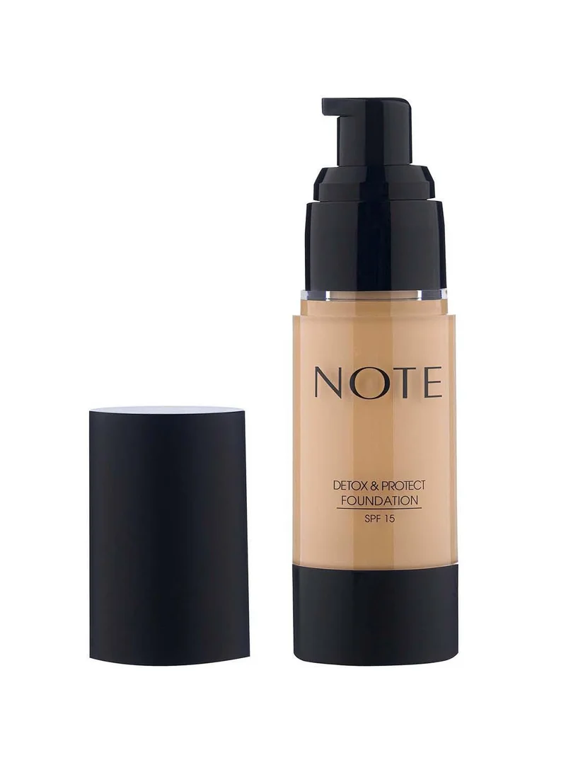 Note Note Detox And Protect Foundation 03 Pump - Medium Beige