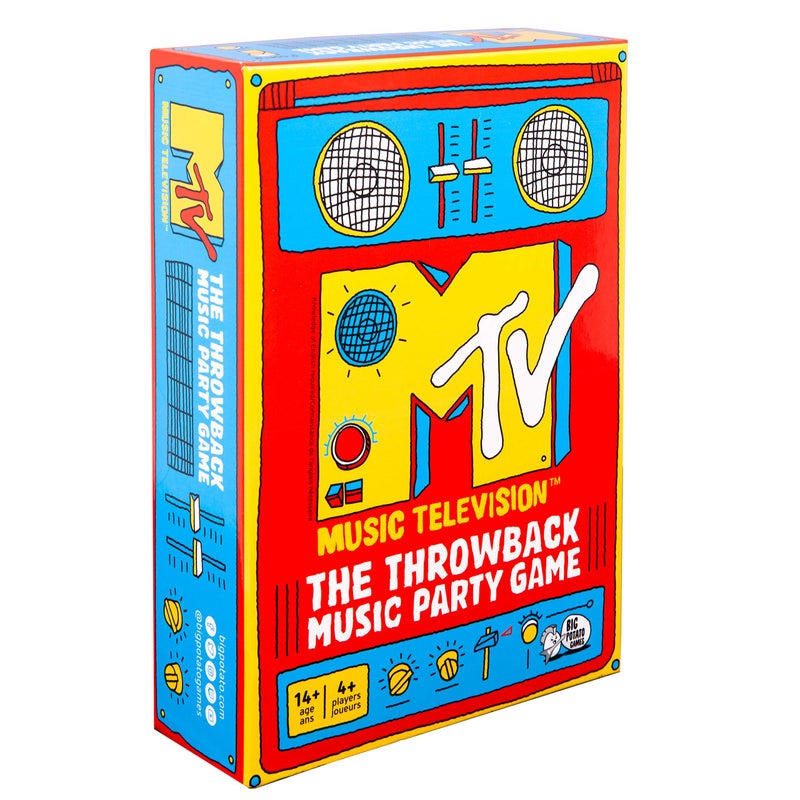 Big Potato MTV Game The Music Throwback Party Quiz Board Game for Adults and Teens Ages 14 and up - Image 2