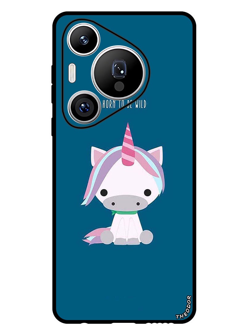 Theodor Protective Case Anti Scratch Shock Proof Bumper Cover For Huawei Pura 70 Pro Born To Be Wild - Image 1