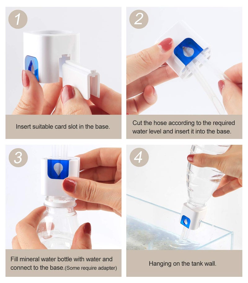 Clscea نظام تعبئة المياه التلقائي لبركة كلسي، 1 قطعة، أزرق - Image 5