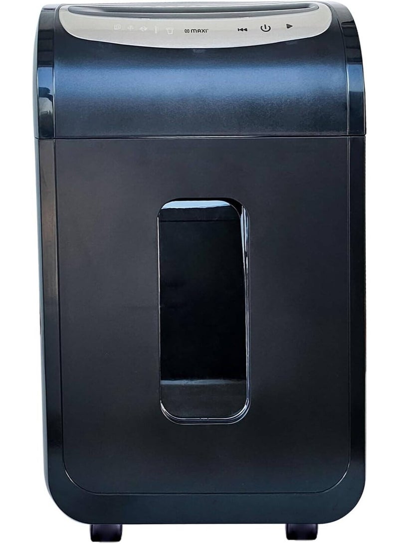 Maxi 25-Sheet Cross-Cut Paper Shredder, Black | DM250C - Image 3