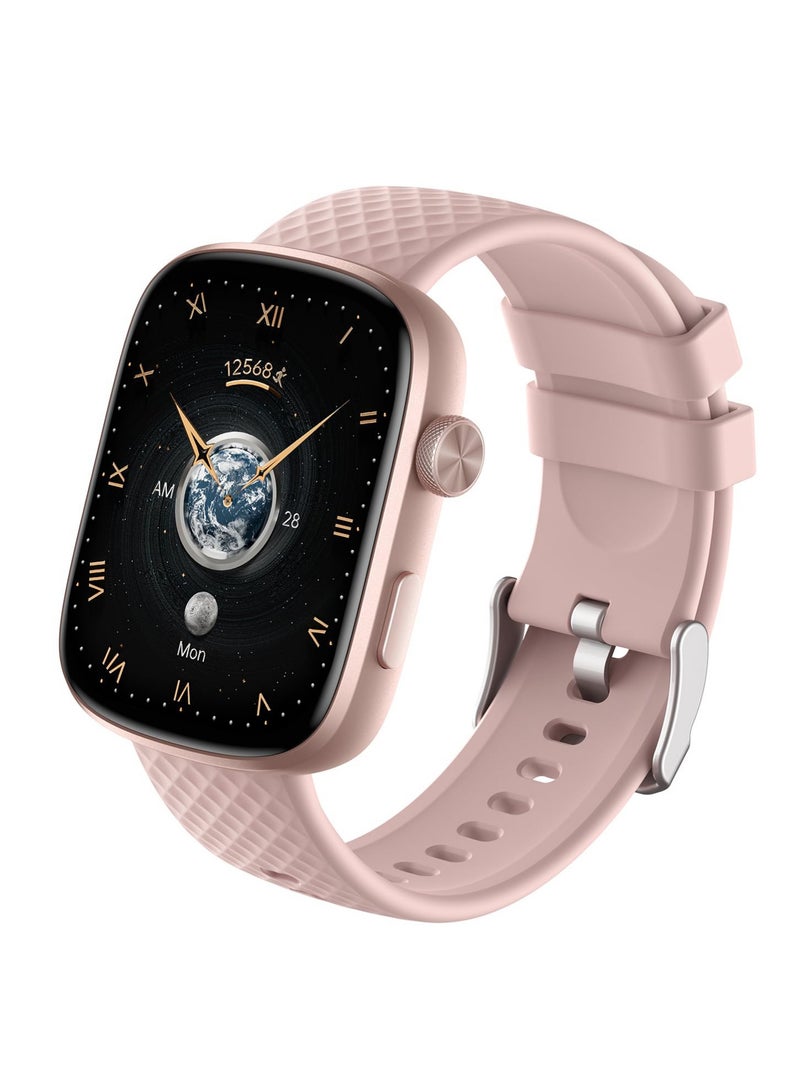 عربست ساعة ذكية للنساء والرجال - (الرد على المكالمات/إجراؤها) متوافقة مع هواتف iOS/Android، مقاومة للماء حتى 3ATM، مراقب معدل ضربات القلب، النوم، الضغط، الخطوات، أكثر من 100 جهاز تتبع رياضي - Image 1