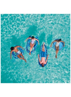 SwimWays Swimways Elite Spring Float Papasan Pool Lounger, Inflatable Pool Floats Adult with Fast Inflation, Pool Lounge Chair for Adults up to 250 lbs  - Image 5