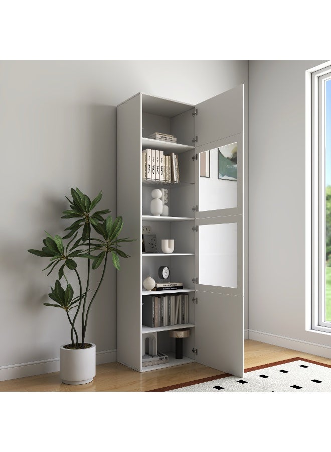 Home Box Riva Arena White Display Cabinet for Home - Image 2