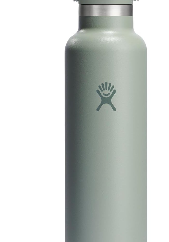 Hydro Flask Traveler - 40 oz Water Bottle with Handle & Flip Straw - Insulated Stainless Steel - Sage Green - Image 2