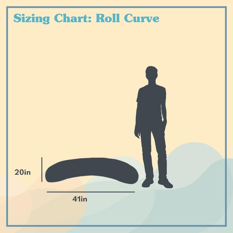 Yogibo Curve Roll Body Pillow MultiPurpose Cylinder Tube Shaped Long Round Contour Pillow for Side Sleeping Pregnancy Sitting Filled with Soft MicroBeads for Adults and Kids Light Grey - Image 3