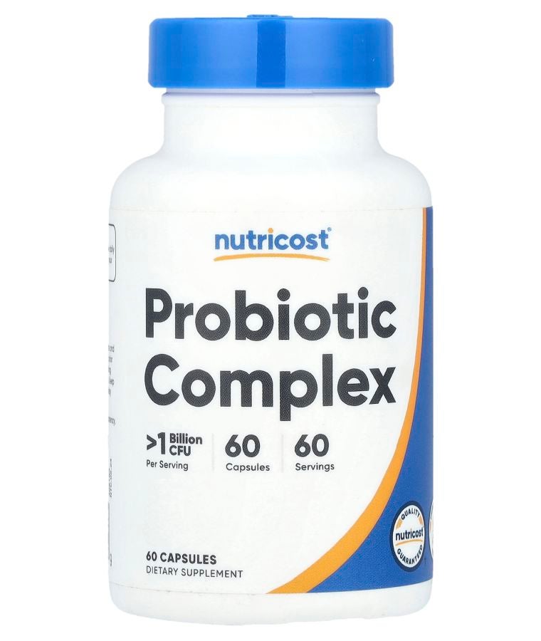Nutricost Probiotic Complex >1 Billion CFU 60 Capsules