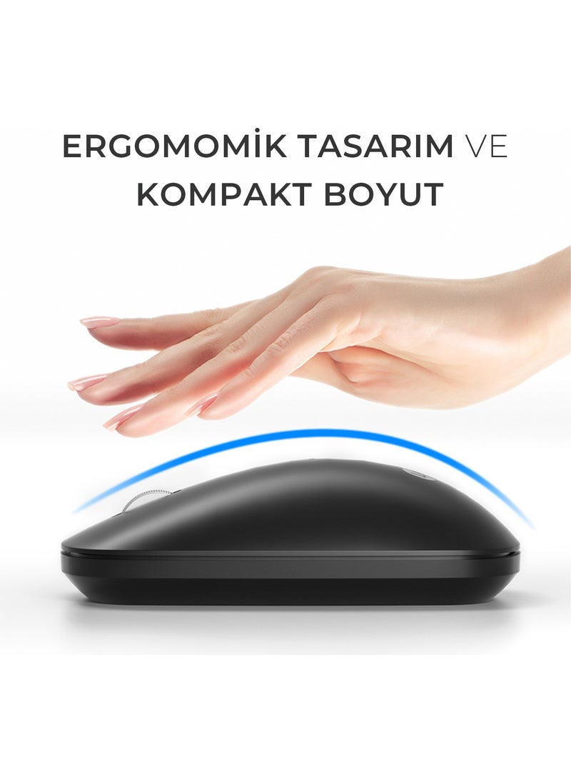 lecoo - WS214 Wireless 1200DPI 3-Button Optical Mouse Pink - Image 1