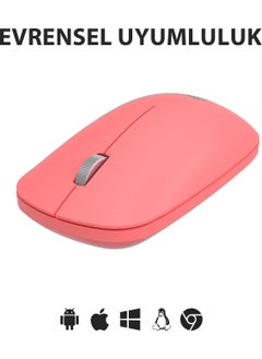 lecoo WS214 Wireless 1200DPI 3-Button Optical Mouse Pink  - Image 5