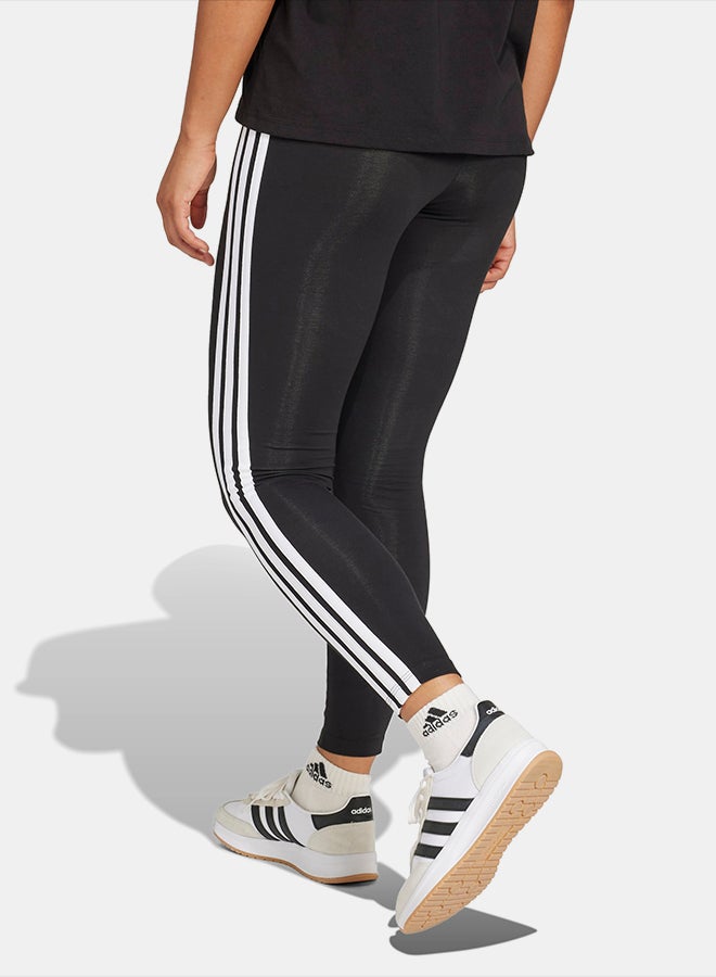 Adidas Essentials 3-Stripes Cotton Leggings - Image 2