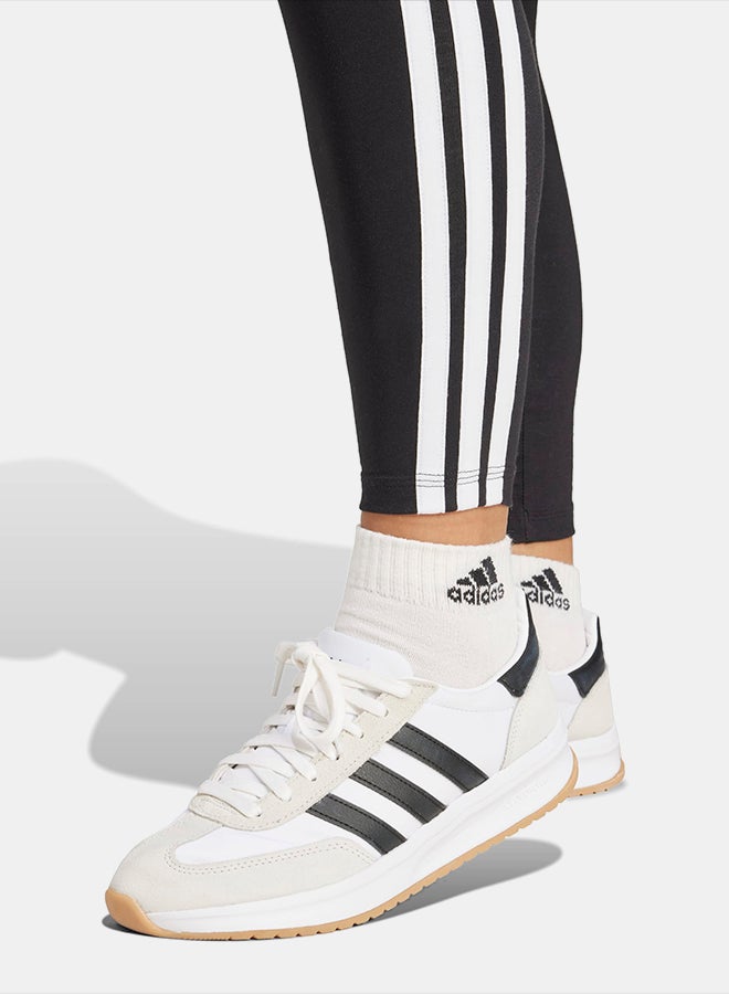 Adidas Essentials 3-Stripes Cotton Leggings - Image 4