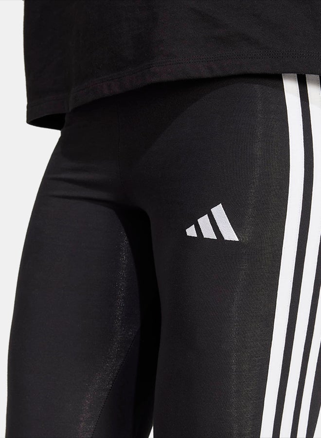 Adidas Essentials 3-Stripes Cotton Leggings - Image 5