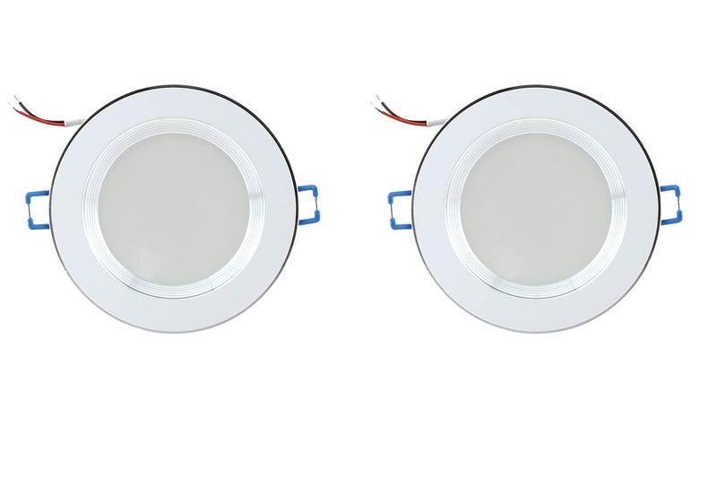 SINOMAN LED Panel Concealed False Ceiling Down Light (White, 7Watt,Metal) - Pack of 2 - Image 1