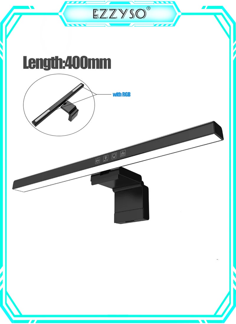 EzzySo - RGB LED Computer Monitor Light Bar Eye Protection Hanging Lamp with Dimming for Learning Reading Work - Image 1
