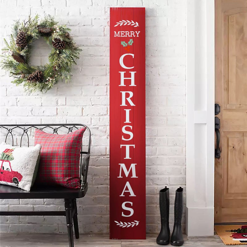Souarts 15PCS Christmas Stencils for Painting on Wood Reusable Merry Christmas Stencils Farmhouse Christmas Wood Stencils Let it Snow Sign Gnome Believe Joy Have a Holly Jolly Stencil - Image 2