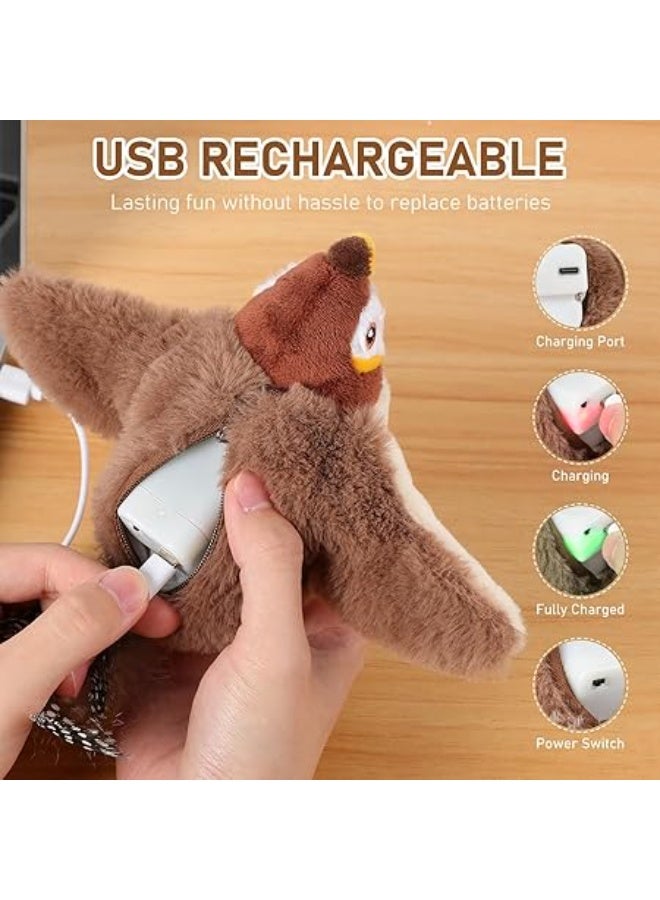 Interactive Flying Bird Simulation Cat Toy – Flapping Wings Motion Toy for Indoor Cats, Fun Training Toy to Stimulate Hunting Instincts, Reduce Boredom, and Encourage Exercise, Durable and Safe Design for Kittens and Adult Cats - Image 5