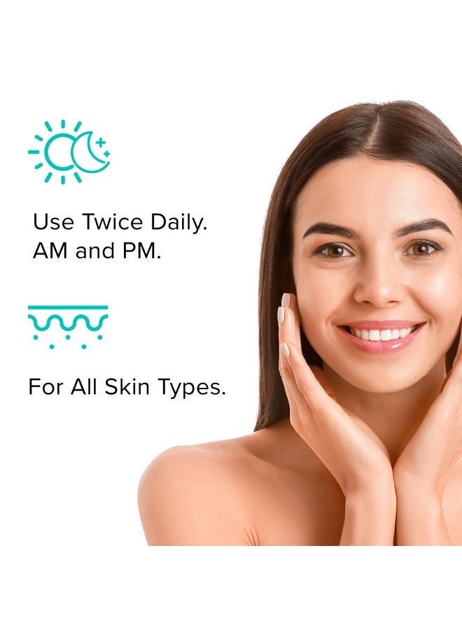 ClarityRx Cresults Vitamin C Hydrating Antioxidant Face Cream Natural Plantbased Antiaging Facial Moisturizer For Brighter Skin (1.7 Oz) - Image 4