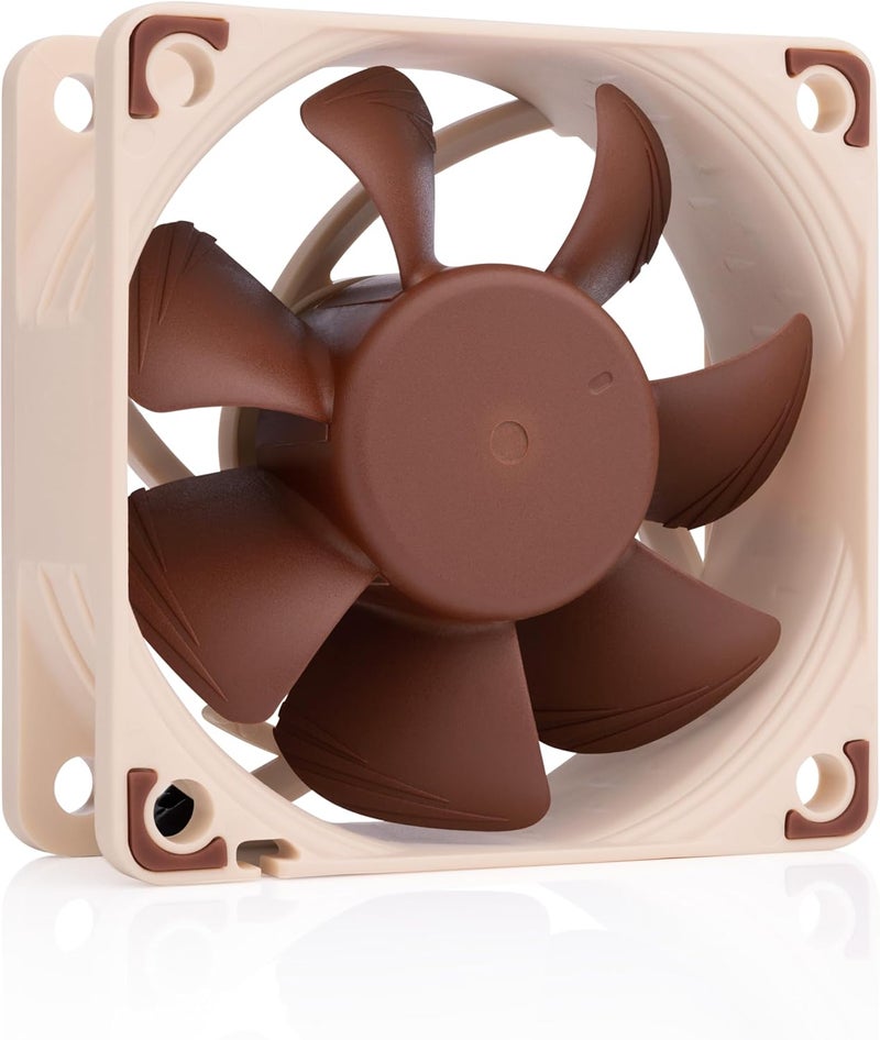 NOCTUA Noctua NFA6x25 FLX Fan  60mm NFA6X25 FLX Computer case NFA6X25_FLX NFA6X25 FLX Computer case Fan 6 cm 1600 RPM 3000 RPM 193 dB  - Image 1