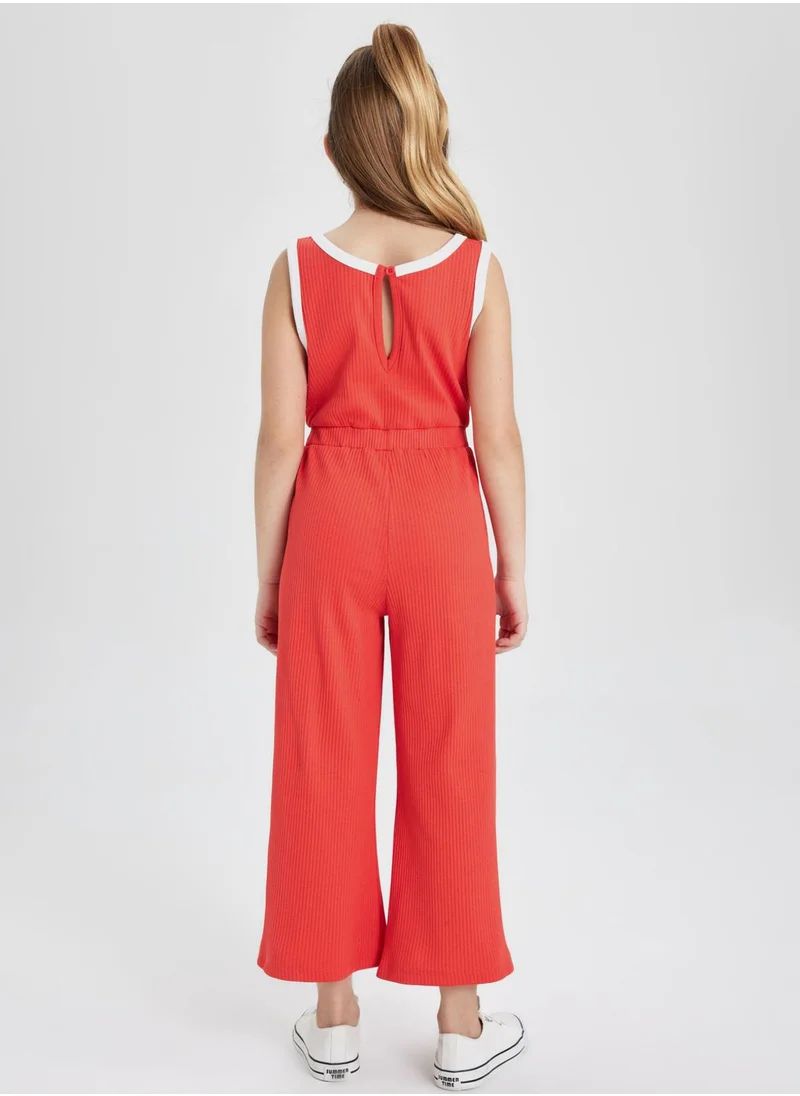 DeFacto Camisole Regular Fit Sleeveless Jumpsuit