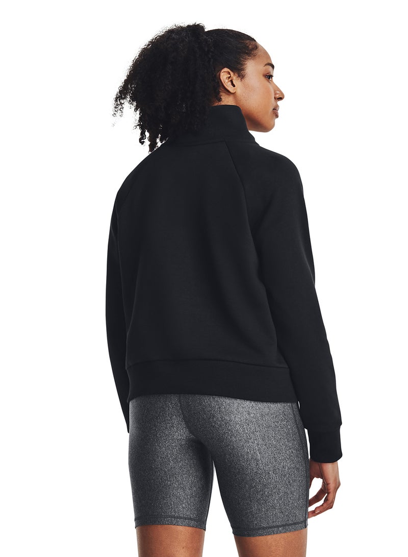 UNDER ARMOUR Women's UA Rival Fleece ½ Zip  - Image 2