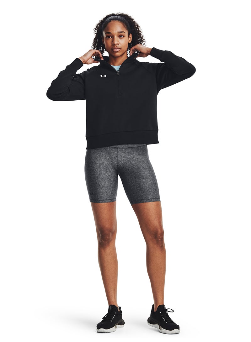 UNDER ARMOUR Women's UA Rival Fleece ½ Zip  - Image 4