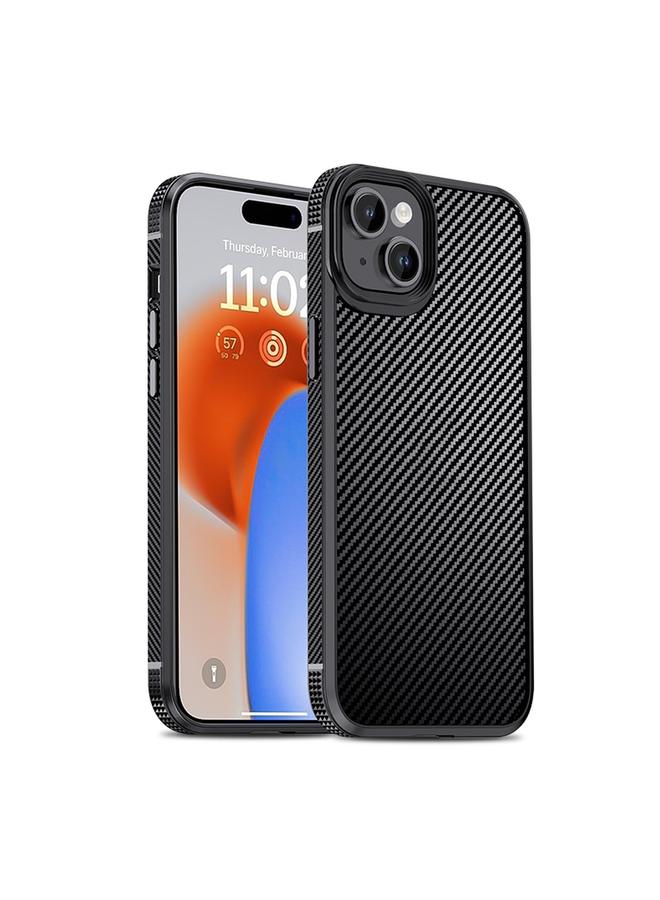 Case For iPhone 15 MG Series Carbon Fiber PC + TPU Protective Phone Case