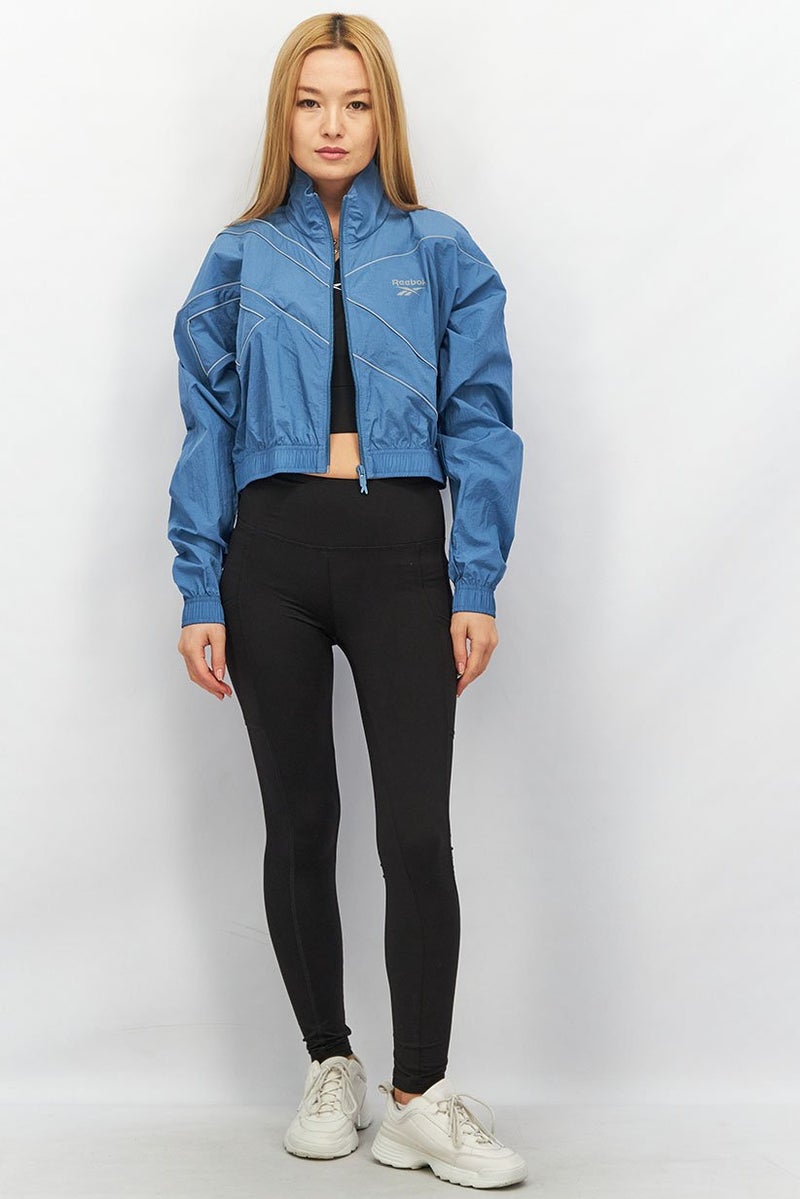 Reebok Women Sportswear Fit Training Jacket, Slate - Image 2