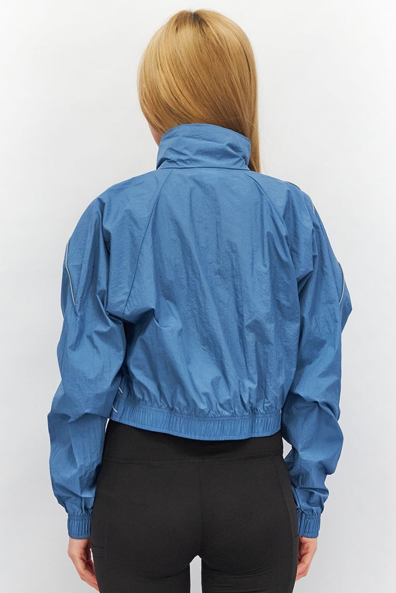 Reebok Women Sportswear Fit Training Jacket, Slate - Image 4